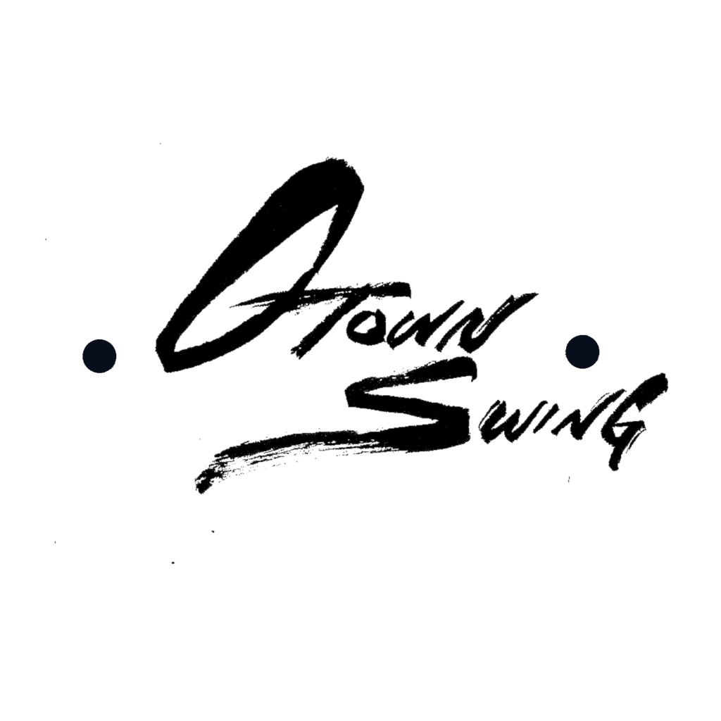 OTown Swing script logo in black